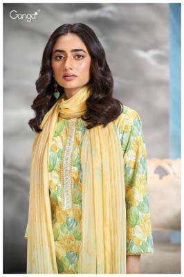 Ganga Greta 3272 Catalog cotton printed salwar kameez designs