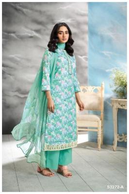 Ganga Greta 3272 Catalog cotton printed salwar kameez designs