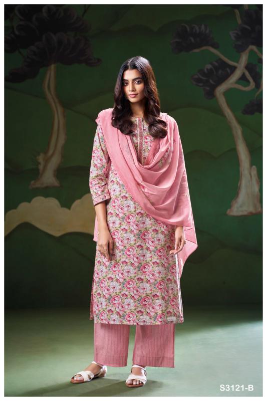 Ganga Ikshana Cotton Embroidered Designer Salwar Suits Collection in Surat