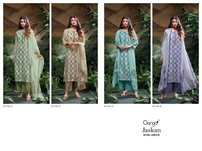 Ganga Jaskan Cotton Printed Salwar Suit Collection in Surat