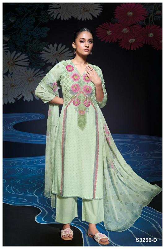 Ganga Leslie Mal Printed Designer Salwar Suits Collection in Surat