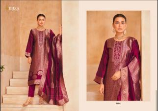 IBIZA KAISHA DESIGNER PURE BANGLORY SILK SALWAR KAMEEZ WHOLESALE MANUFCTURERS IN SURAT