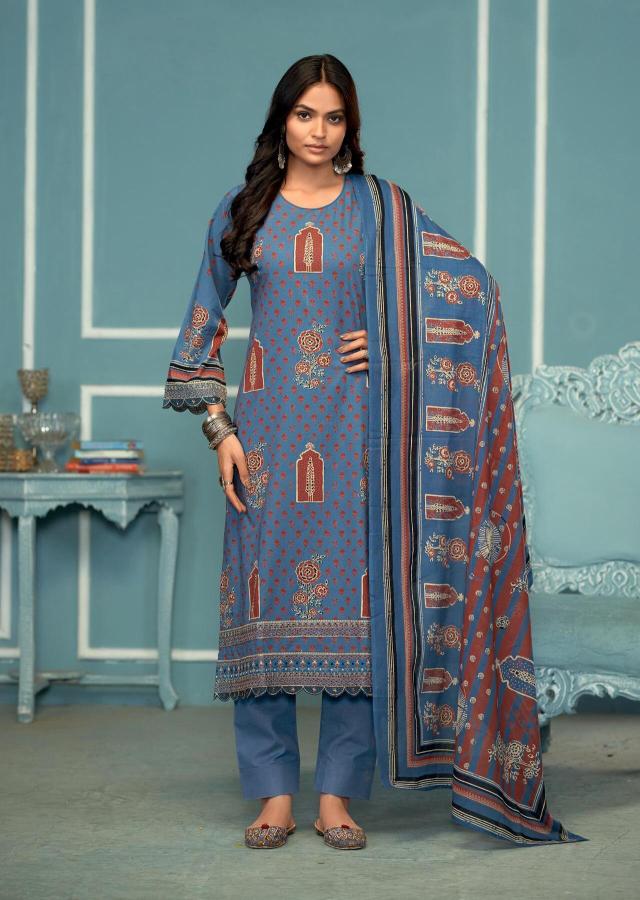 Ibiza Rome Cambric Cotton Digital Printed Salwar Kameez wholesalers in Surat