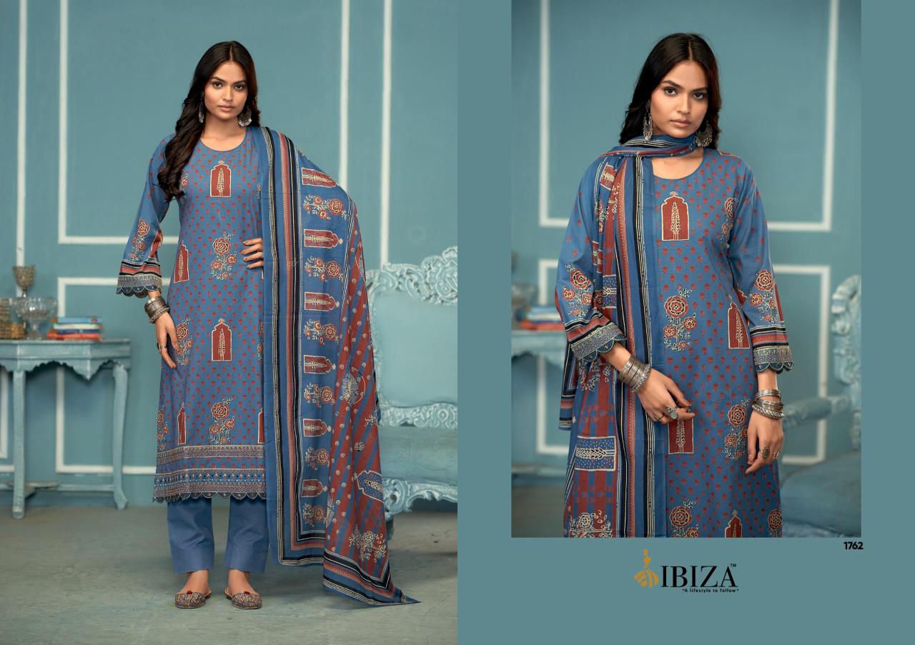 Ibiza Rome Cambric Cotton Digital Printed Salwar Kameez wholesalers in Surat