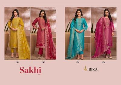 Ibiza Sakhi Vol 8 Catalog bangalore silk salwar suit