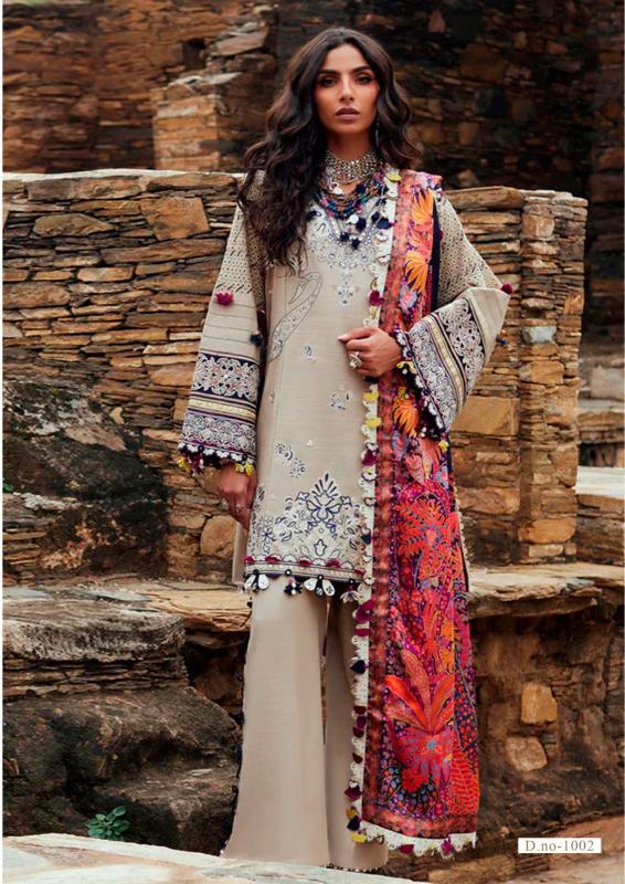Jade Ayesha Zara Vol 1 Karachi Cotton Dress Material wholesalers in Surat