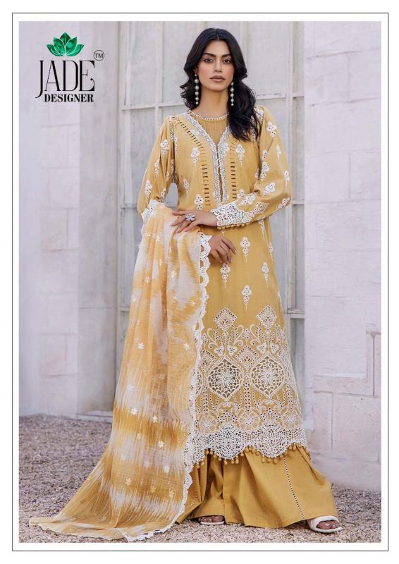 Jade Ayesha Zara Vol 1 Karachi Cotton Dress Material wholesalers in Surat