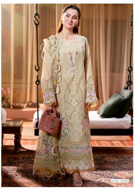 Jade Crimsons Vol 14 Exclusive Heavy Lawn Dress Material wholesale manufacturers in Surat