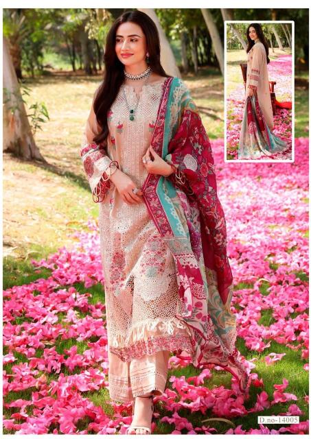 Jade Crimsons Vol 14 Exclusive Heavy Lawn Dress Material wholesale manufacturers in Surat