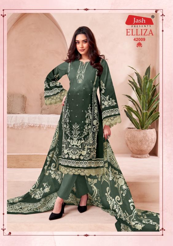 Jash Elliza Vol 42 Cotton Fancy Dress Material manufacturers of Dress material in Surat