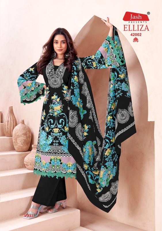 Jash Elliza Vol 42 Cotton Fancy Dress Material manufacturers of Dress material in Surat