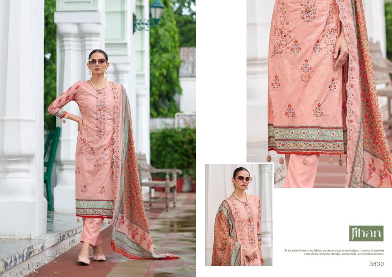 Jihan Bin Saeed Vol 15 Lawn Printed Dress Material Collection wholesale market in Surat