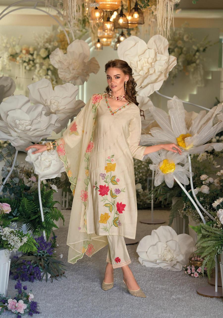 Kailee Angle Viscose Top Bottom With Dupatta Collection wholesale manufacturers in Surat