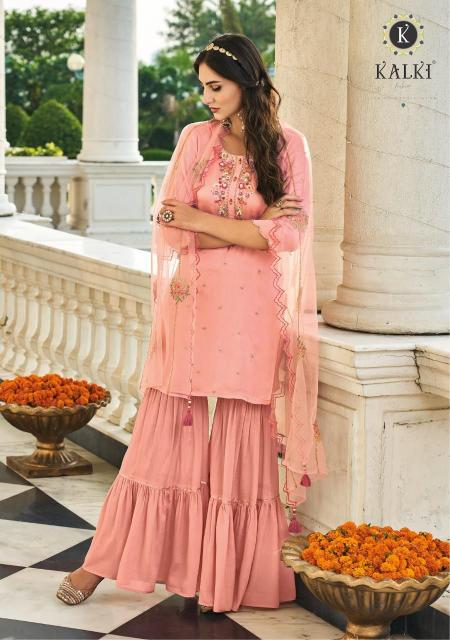 KALKI FASHION PRESENTS GULMARG BRANDED KURTI WHOLESALER