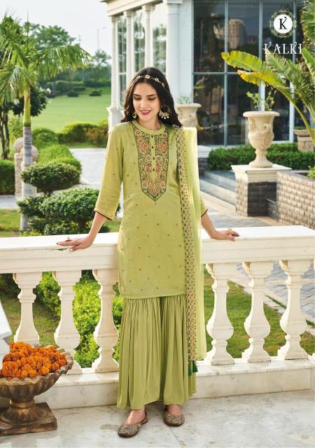 KALKI FASHION PRESENTS GULMARG BRANDED KURTI WHOLESALER