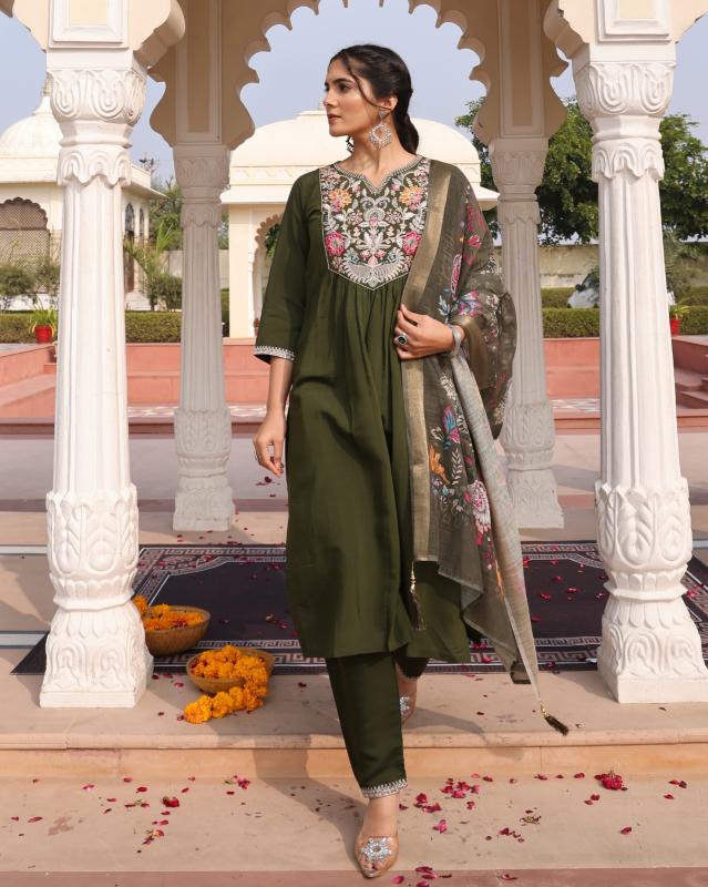 Kapda Wholesale 9star Fashion Barkat Cotton Silk Kurti Bottom With Dupatta wholesale manufacturers in Surat