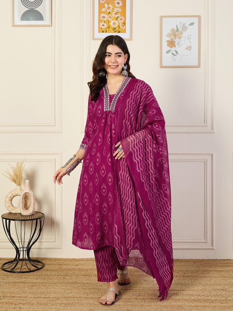 Kapda Wholesale Dhruvi 259 Rayon Casual Wear Printed Kurti Bottom With Dupatta wholesale Kurti India