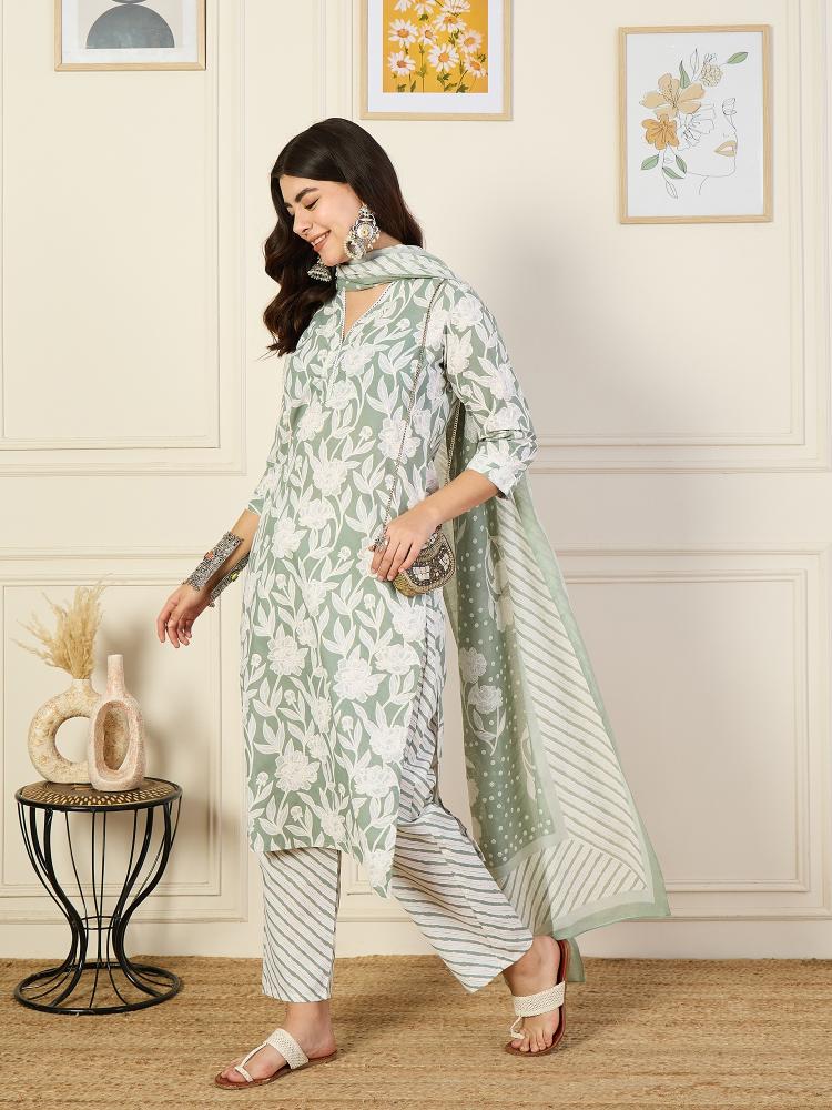 Kapda Wholesale Dhruvi 260 Fancy Rayon Printed Kurti Bottom With Dupatta wholesale market in India