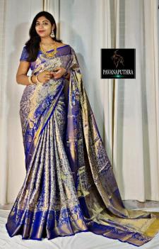 Kapda Wholesale Kanjivaram Silk saree wholesaller in india