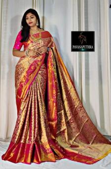 Kapda Wholesale Kanjivaram Silk saree wholesaller in india