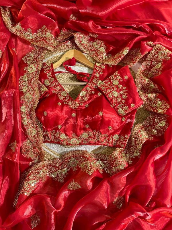 Kapda Wholesale Kc 132 Designer Party Wear Jimmy Choo Silk Saree Collection in Surat 