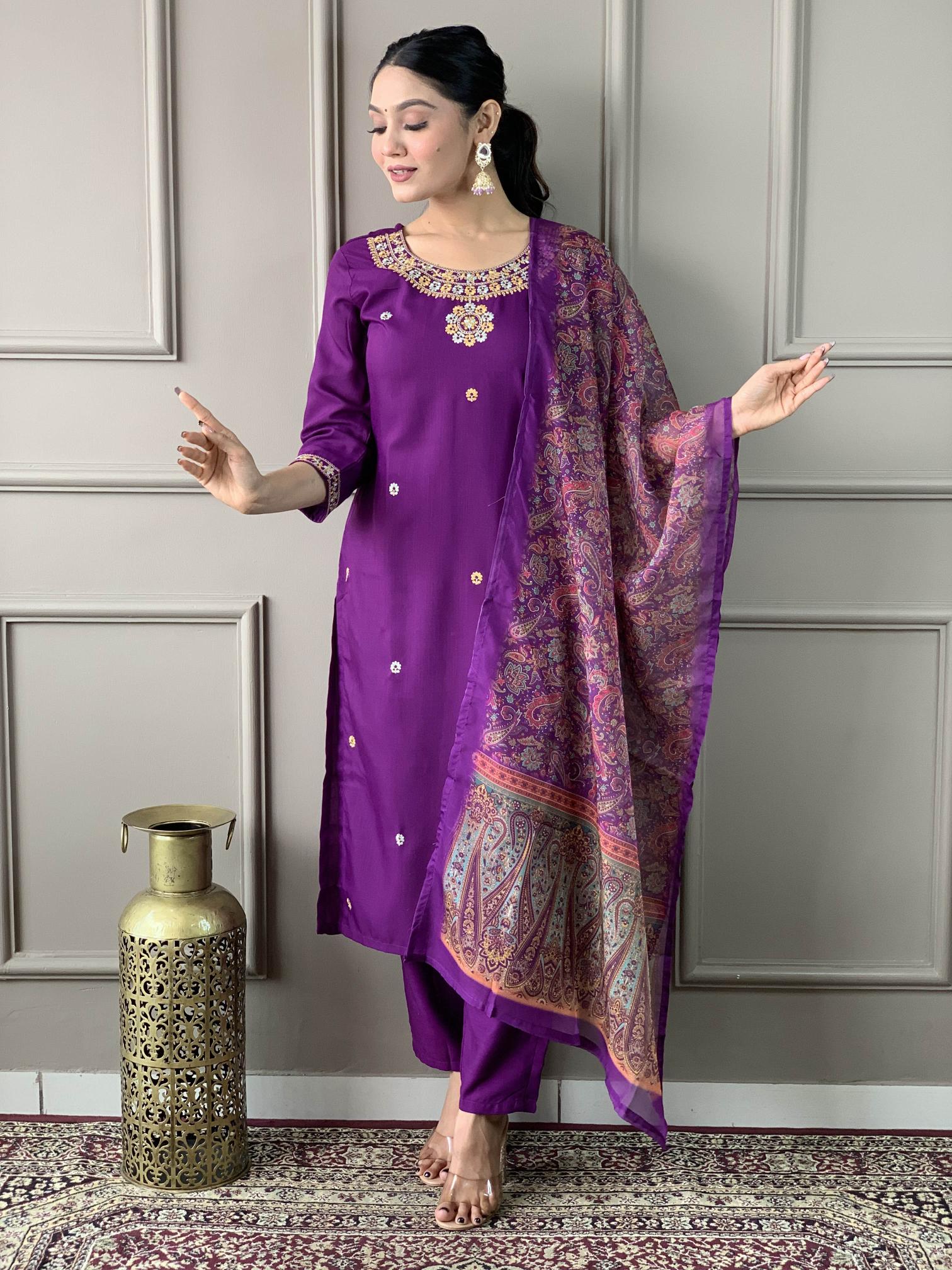 Kapda Wholesale Nisha Wine Rayon Slub Kurti Bottom With Dupatta manufacturers of Kurti in Surat