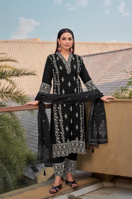 Kapda Wholesale Roman Silk fancy salwar kameez wholesaller in surat