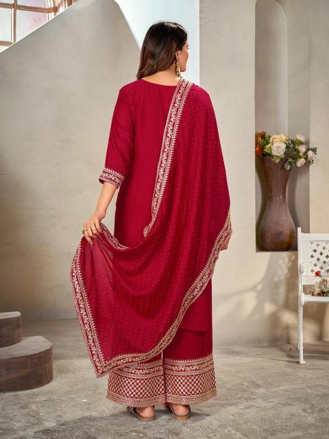 Kapda Wholesale Vichitra Silk Salwar Kameez Wholesaller In India