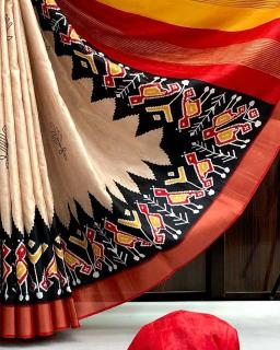 Kapda Wholesale Vol-01 Digital Print Silk Saree Wholesaller In Surat