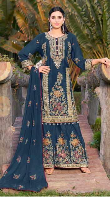 Khas 4427 Embroidered Ready Made Pakistani Suits Collection Salwar Kameez wholesale Surat