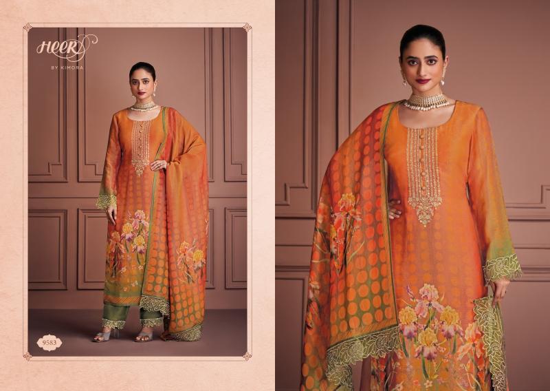 Kimora Heer Saaj Digital Printed Salwar Suits Collection wholesale market in Surat