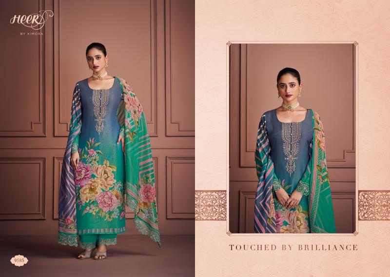 Kimora Heer Saaj Digital Printed Salwar Suits Collection wholesale market in Surat