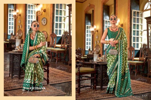Kreshva Palav-Patola silk saree designer Manufacture in surat