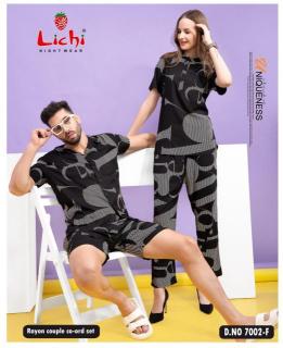 Lichi 7001 A to F Catalog Couple Cord Set