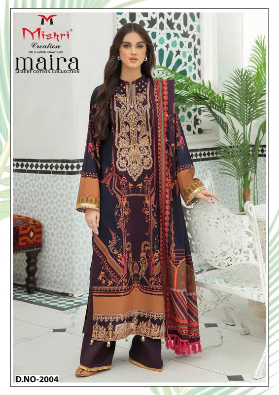 Mishri Maira 2 Luxury Cotton Printed Dress Material wholesalers of Dress material in Surat