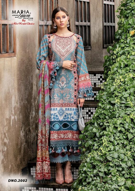 Miss World Choice Maria Lawn Vol 2 Dress Material Collection manufacturers of Dress material Surat