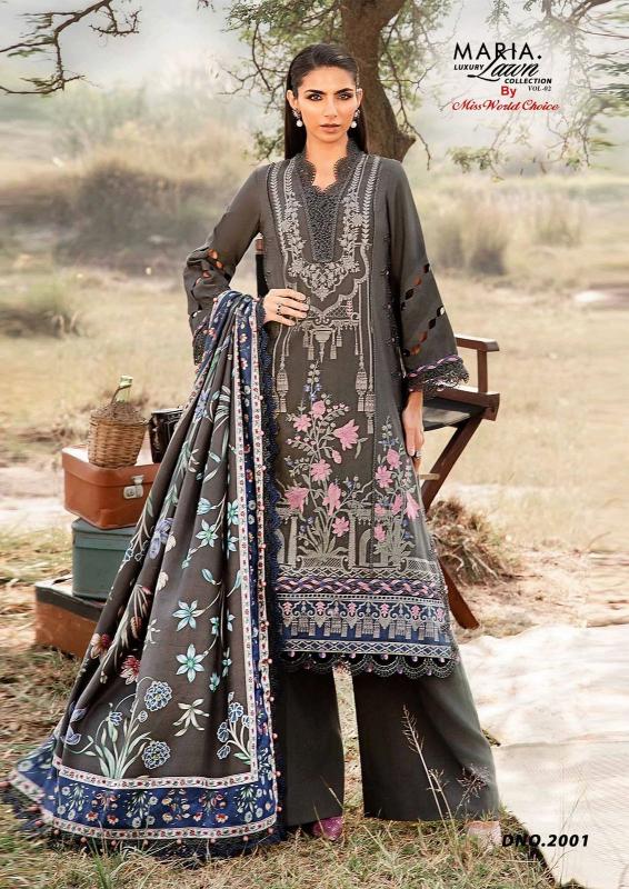 Miss World Choice Maria Lawn Vol 2 Dress Material Collection manufacturers of Dress material Surat