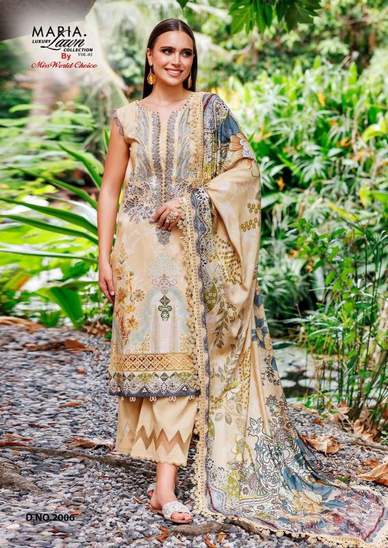 Miss World Choice Maria Lawn Vol 2 Dress Material Collection manufacturers of Dress material Surat