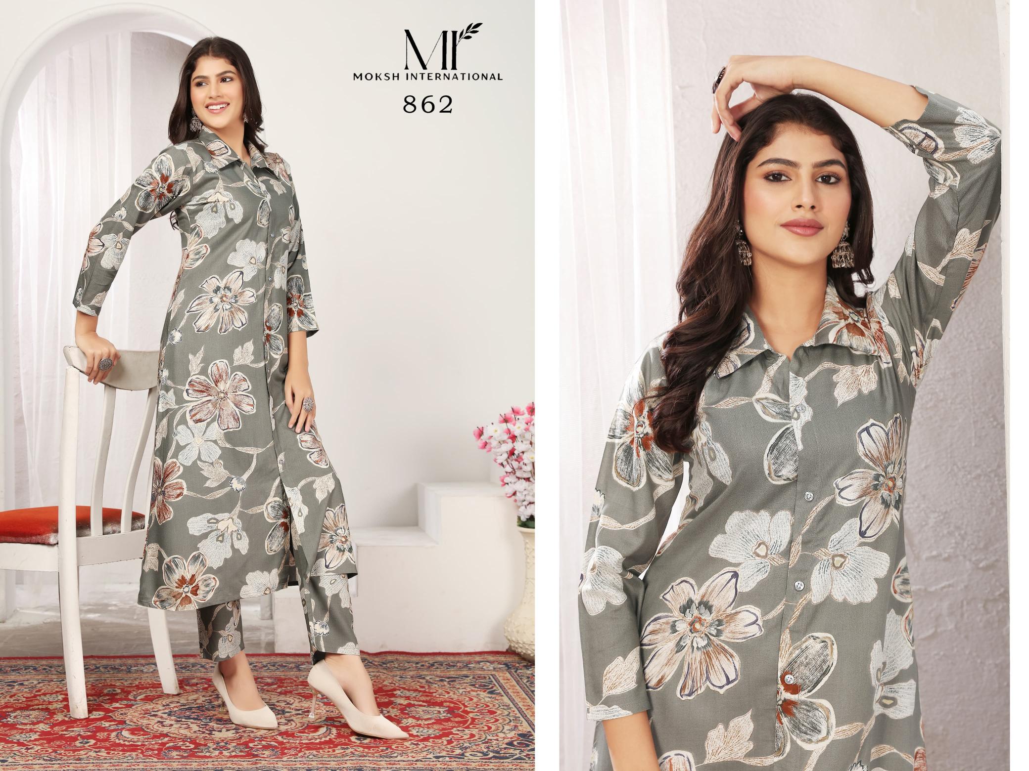 Moksh Wondor Vol 2 Fancy Western Co Ord Set Collection Branded Kurti Wholesaler in India