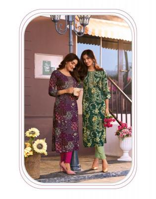 Radhika Lifestyle Pahel Vol 10 catalog girls in kurti catalogue png file with white background