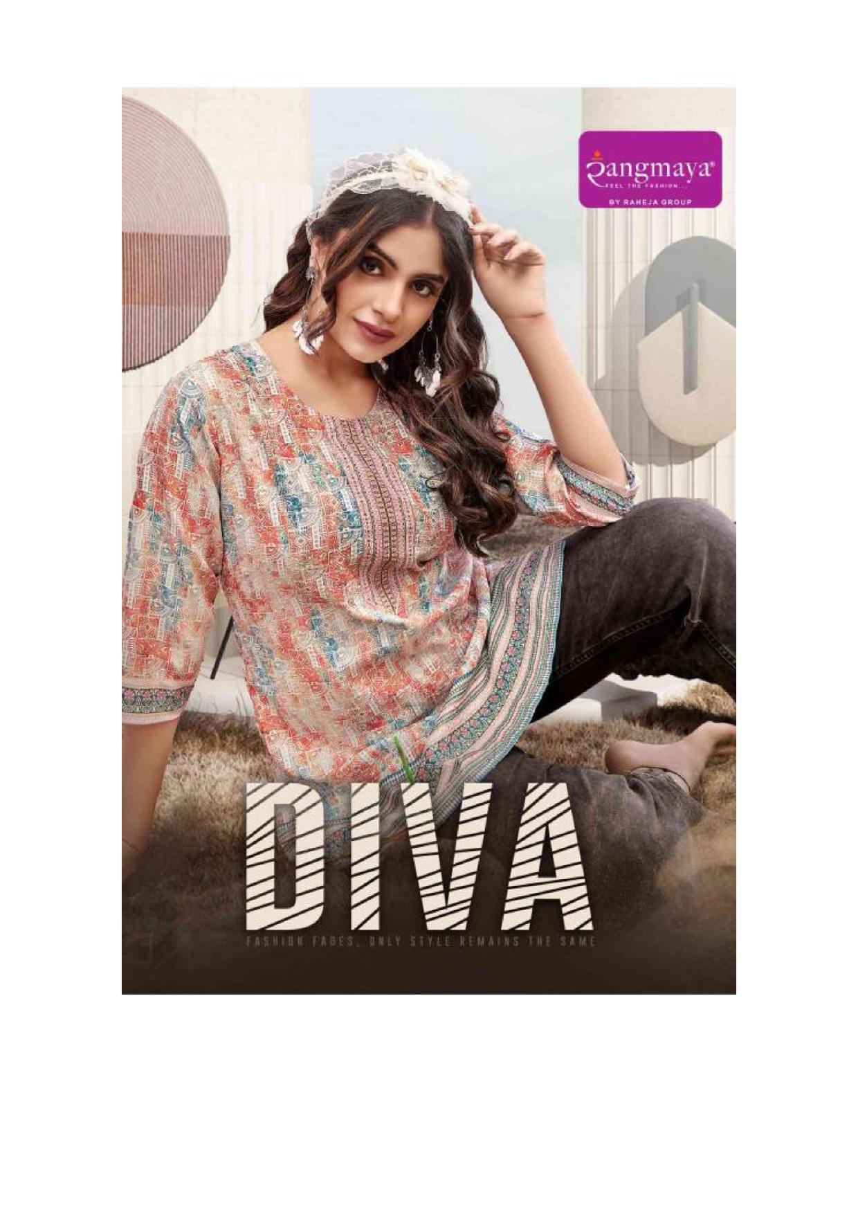 Rangmaya Diva Catalog best kurta set under 1000