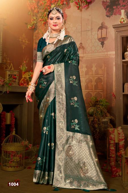 Saroj Gangavati Satin Silk Vol 3 Lastest Designer Silk Saree Collection Wholesale Saree Surat