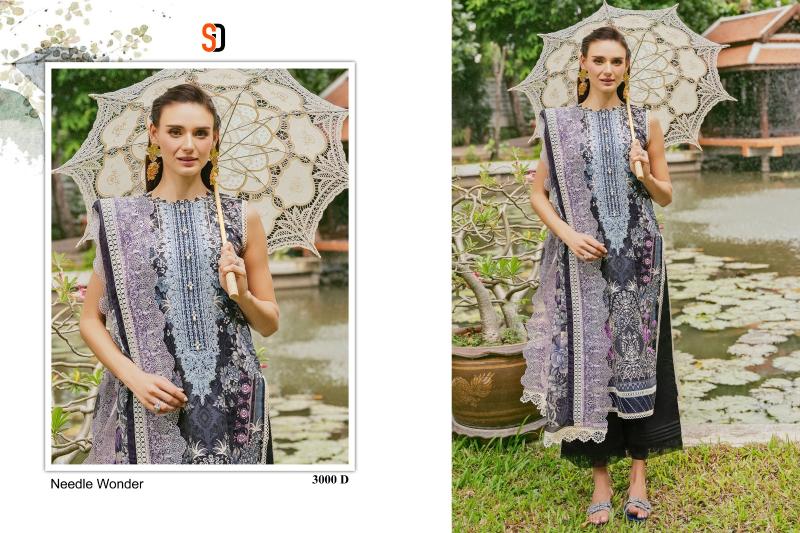 Shraddha Needle Wonder Vol 3 Chiffon Dupatta Pakistani Suit Collection in India