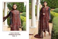Shree Chevron Premium Collection Vol 9 Chiffon Dupatta Indian Salwar Kameez Wholesale market in Surat