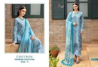 Shree Chevron Premium Collection Vol 9 Chiffon Dupatta Indian Salwar Kameez Wholesale market in Surat