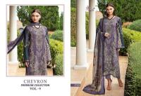Shree Chevron Premium Collection Vol 9 Chiffon Dupatta Indian Salwar Kameez Wholesale market in Surat