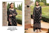 Shree Chevron Premium Collection Vol 9 Chiffon Dupatta Indian Salwar Kameez Wholesale market in Surat