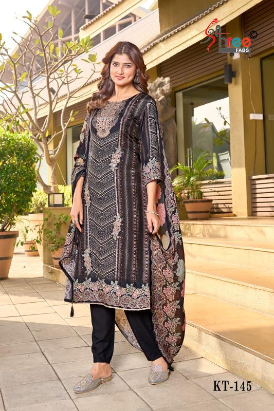 SHREE FAB PRERSENTS KT 145 MANUFACTURERS OF DRESS MATERIAL