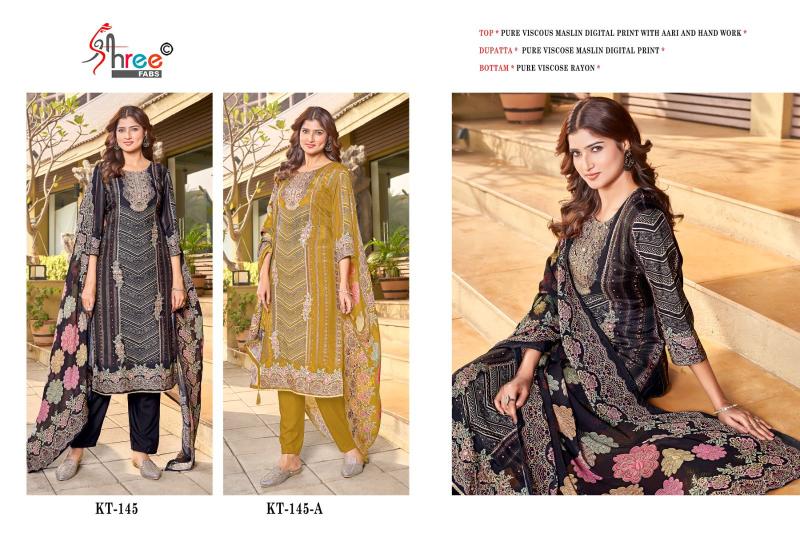 SHREE FAB PRERSENTS KT 145 MANUFACTURERS OF DRESS MATERIAL