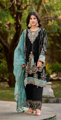 shree fabs S 5476 Catalog Organza pehnava pakistani suits